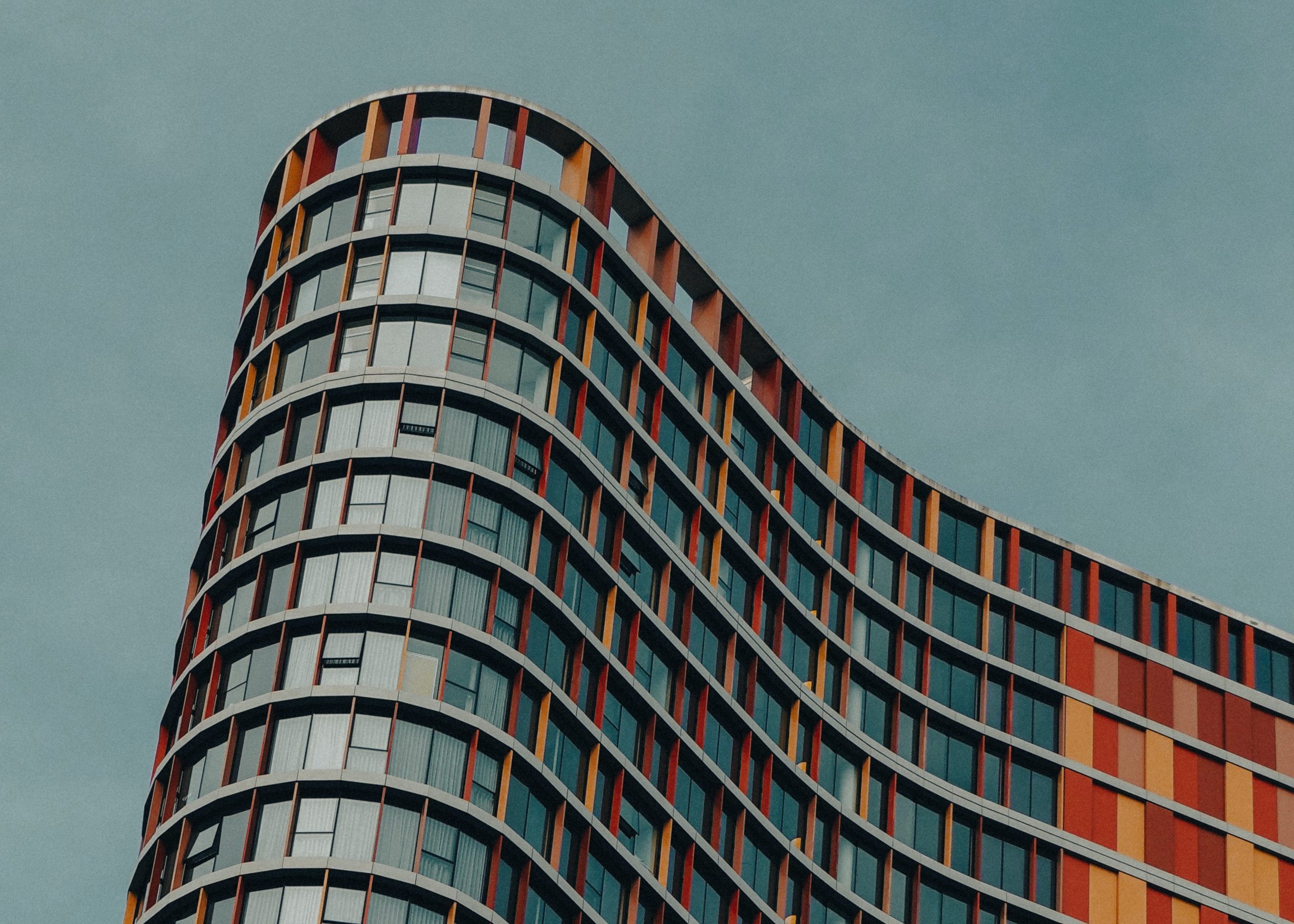 Striking architectural building